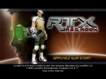 RTX - Red Rock screen shot title